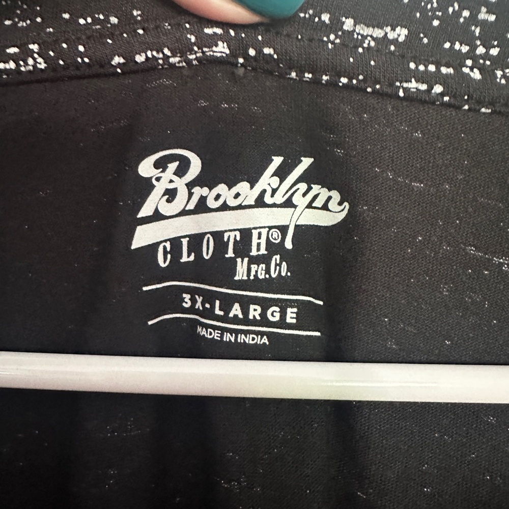 Men’s Brooklyn Cloth MFG. Co Monochrome Speckled Tee size 3XL - Picture 4 of 4